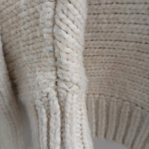 Zara Woman Pearl Collar Sweater Knit - Picture 3 of 7